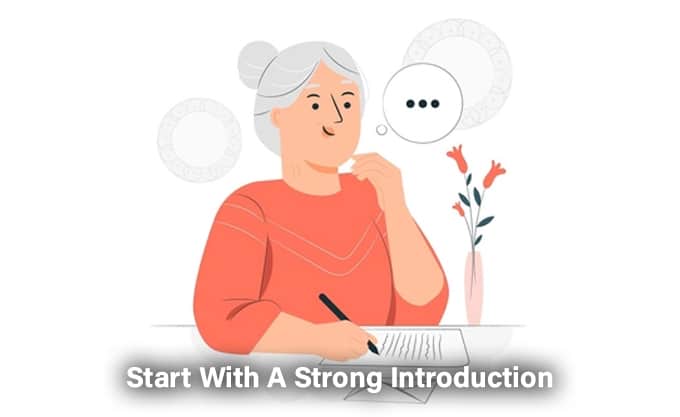 Start With A Strong Introduction