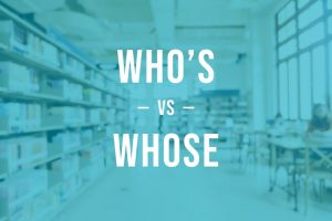 whose vs who's