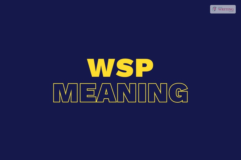 WSP meaning