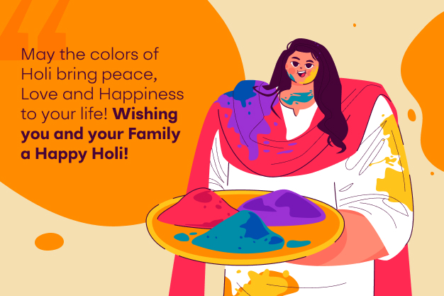 Holi Wishes For Your Loved Ones!