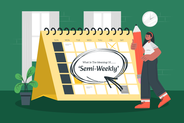What Is The Meaning Of “Semi Weekly”_