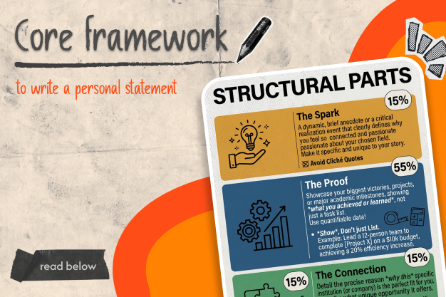 Core Framework To Write Your Personal Statement