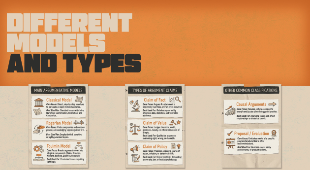 Different Models And Types Of Argumentative Essay