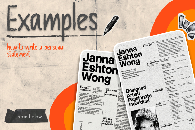 Examples Of How To Write A Personal Statement